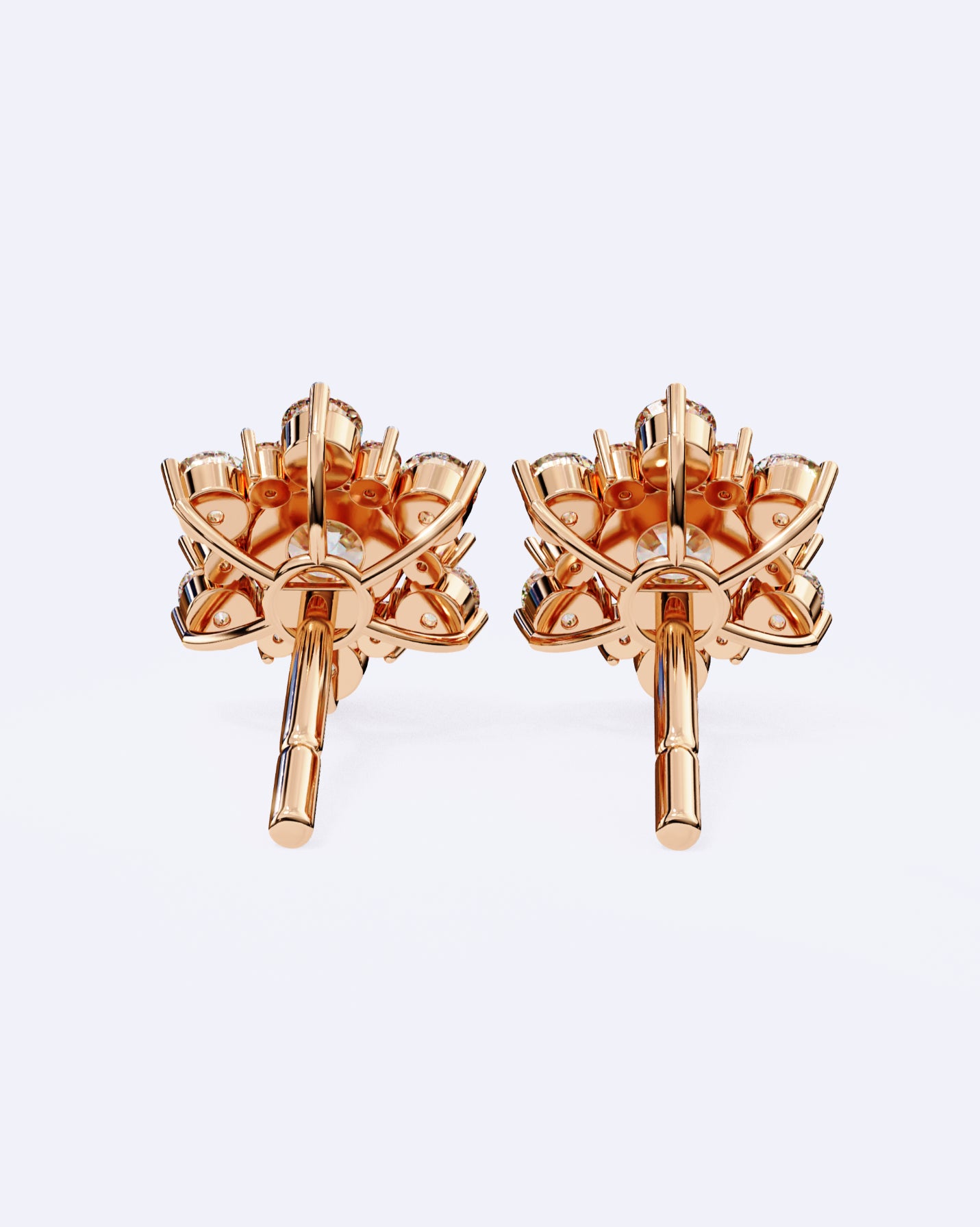 Winter Bloom Diamond Studs