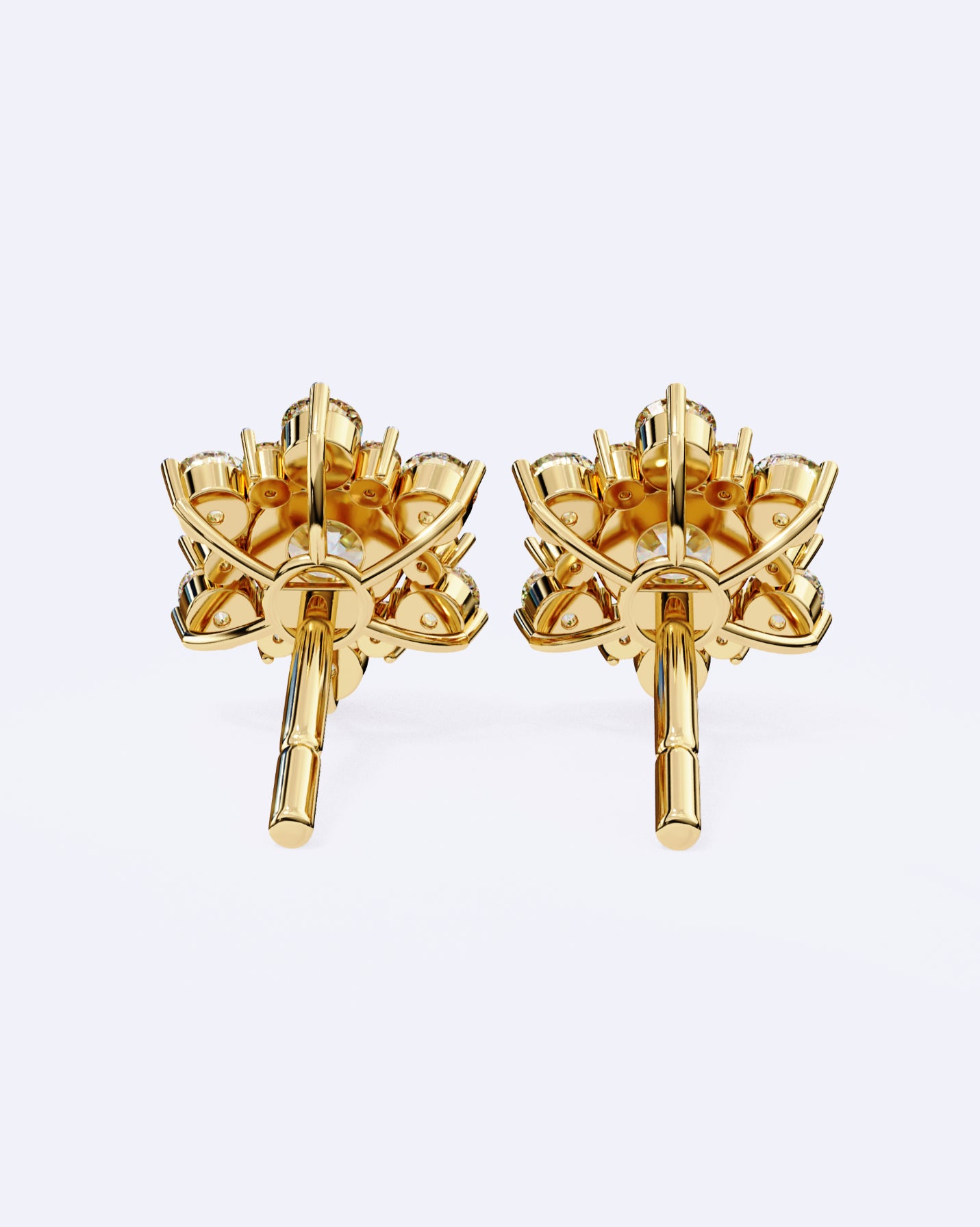 Winter Bloom Diamond Studs