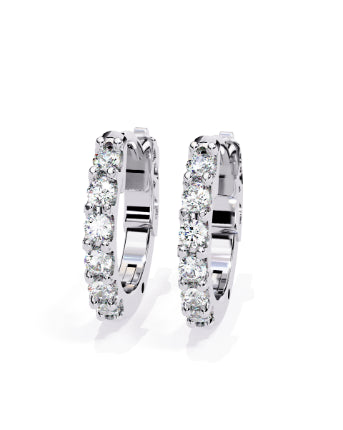 Radiant Linearity Hoops