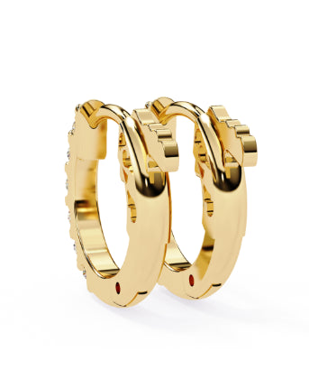 Radiant Linearity Hoops