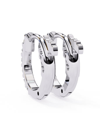 Radiant Linearity Hoops