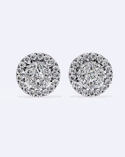 Illusion Glow Diamond Earrings