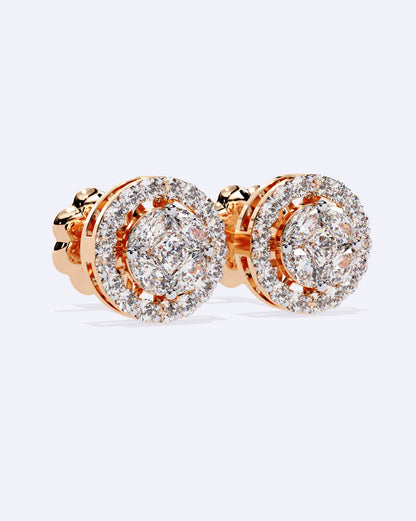 Illusion Glow Diamond Earrings