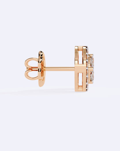 Illusion Glow Diamond Earrings