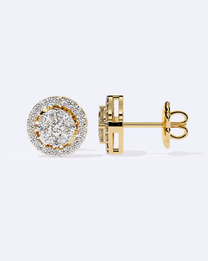 Illusion Glow Diamond Earrings