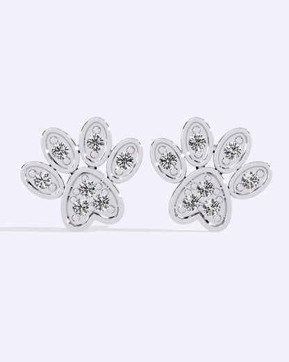 Furry Friend Sparkle Stud