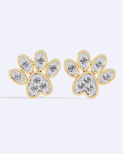 Furry Friend Sparkle Stud