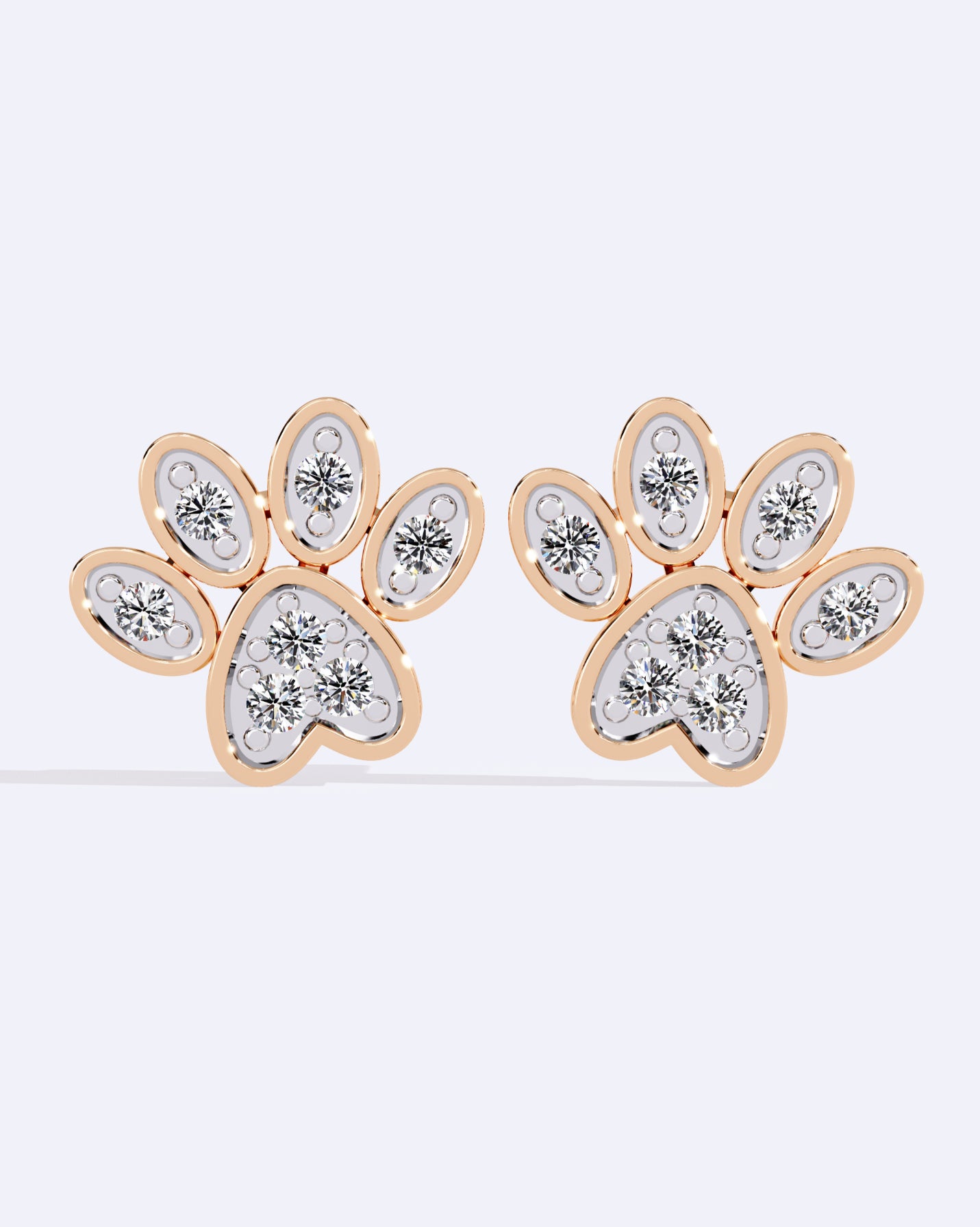 Furry Friend Sparkle Stud