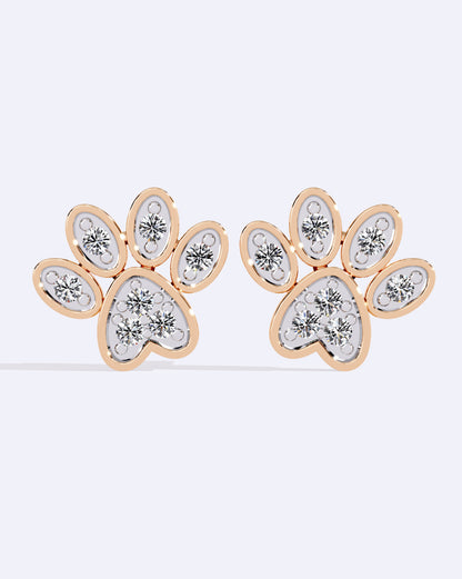 Furry Friend Sparkle Stud