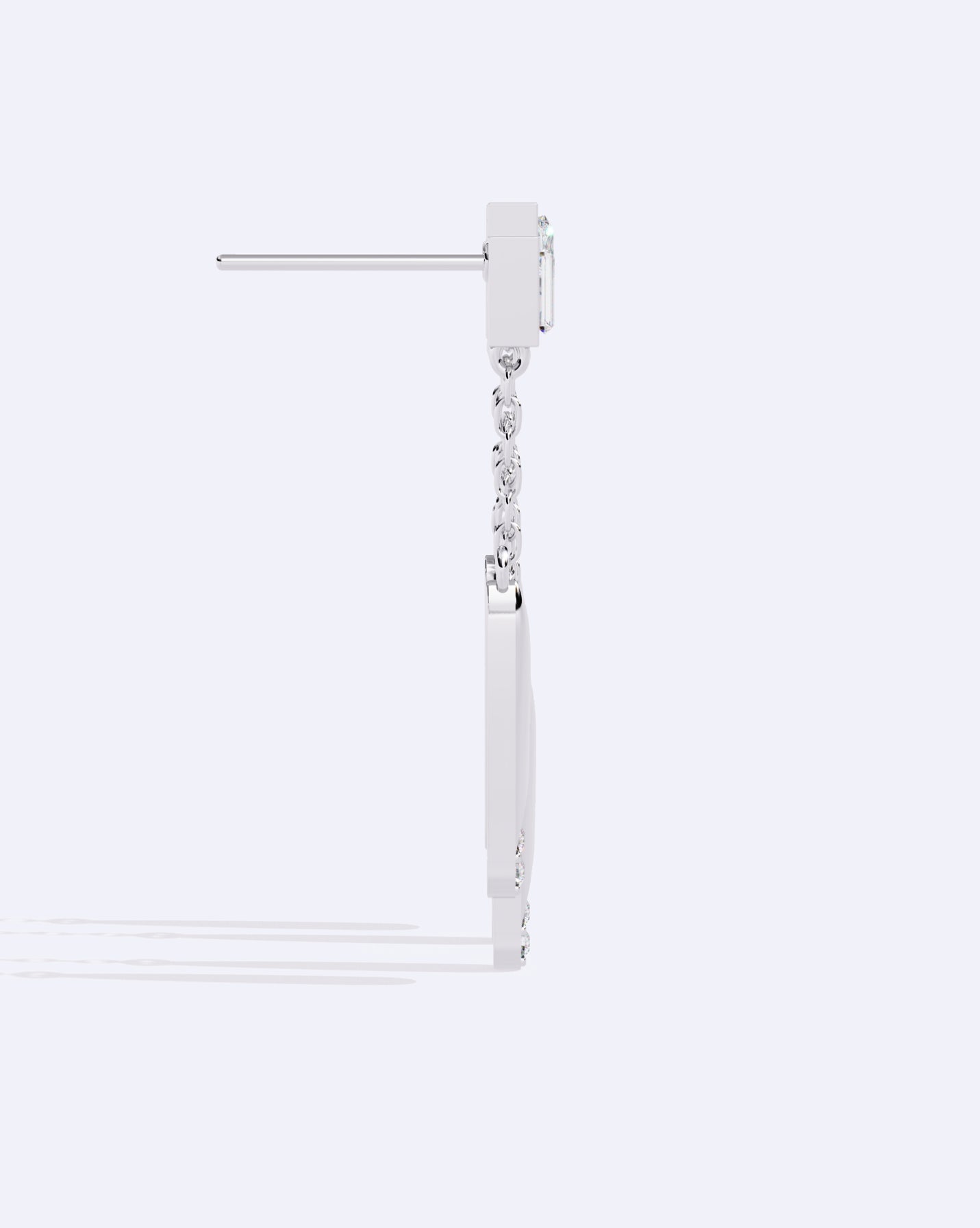 Radiant Square Drop Chains