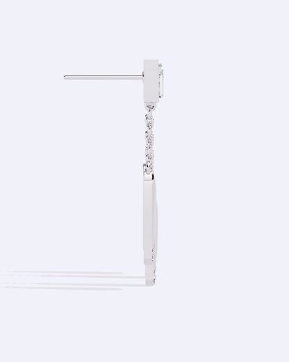 Radiant Square Drop Chains