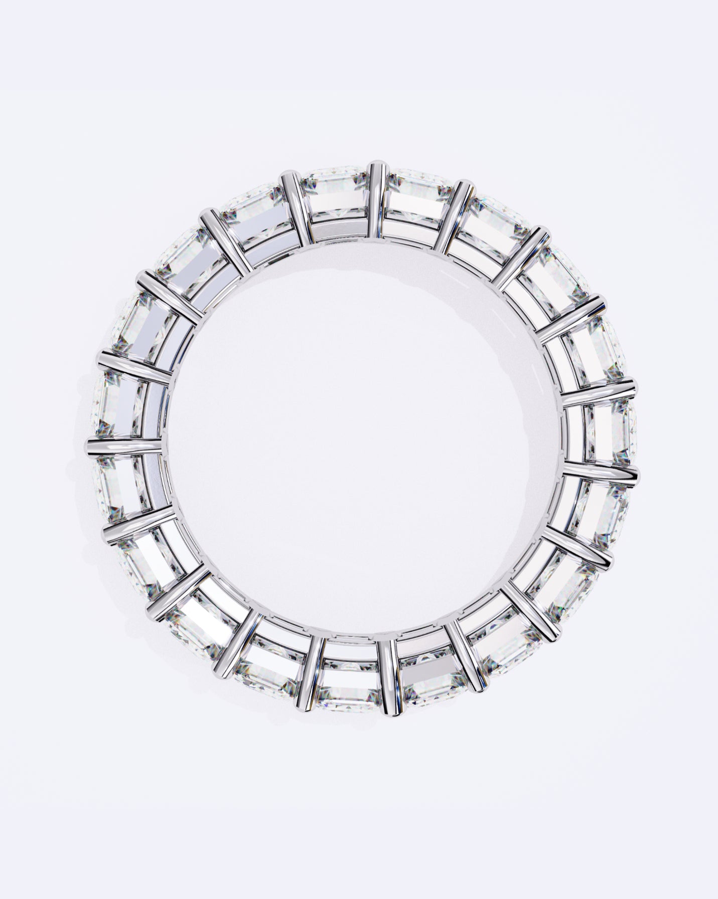 Eternity Luxe Baguette Ring