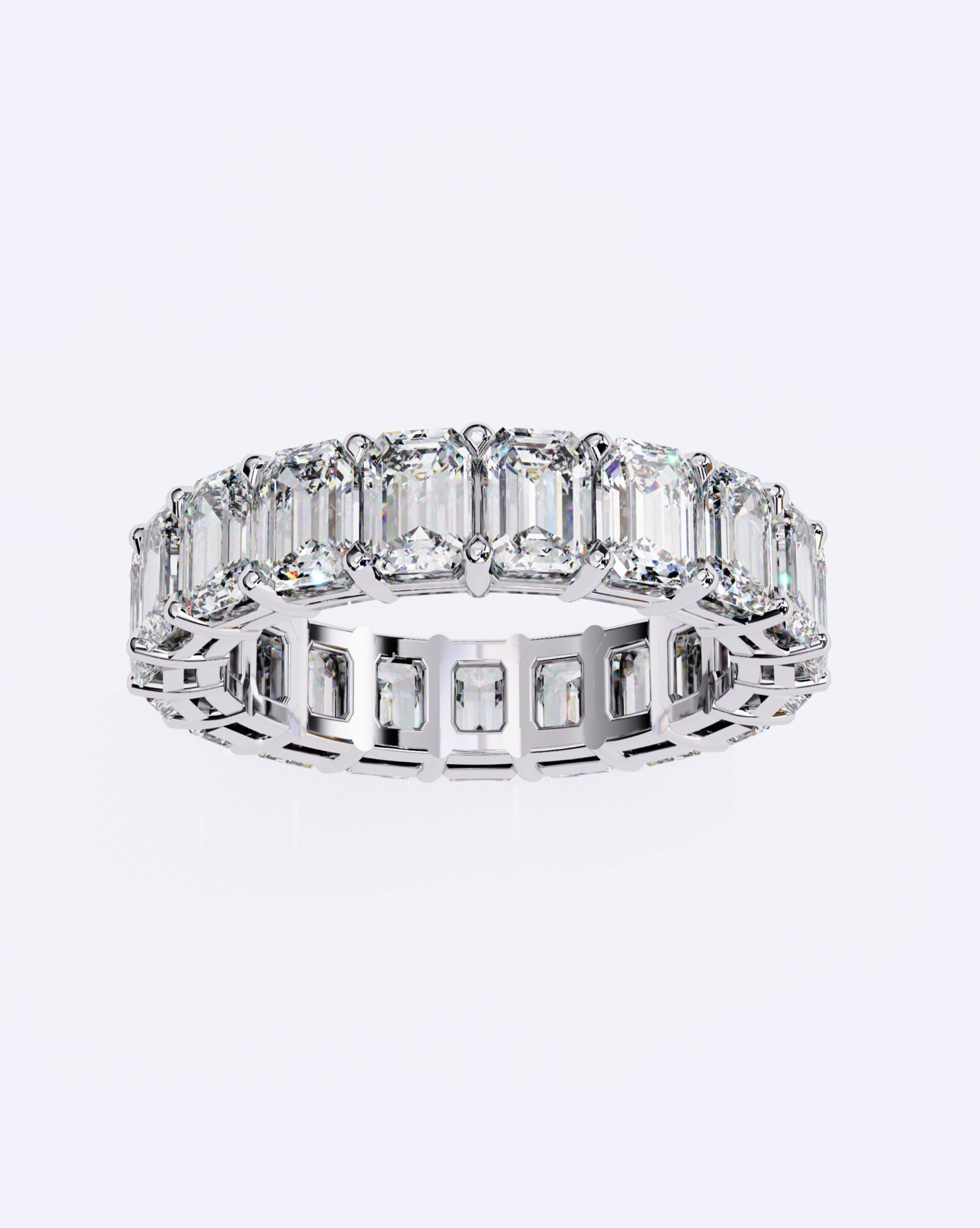 Eternity Luxe Baguette Ring