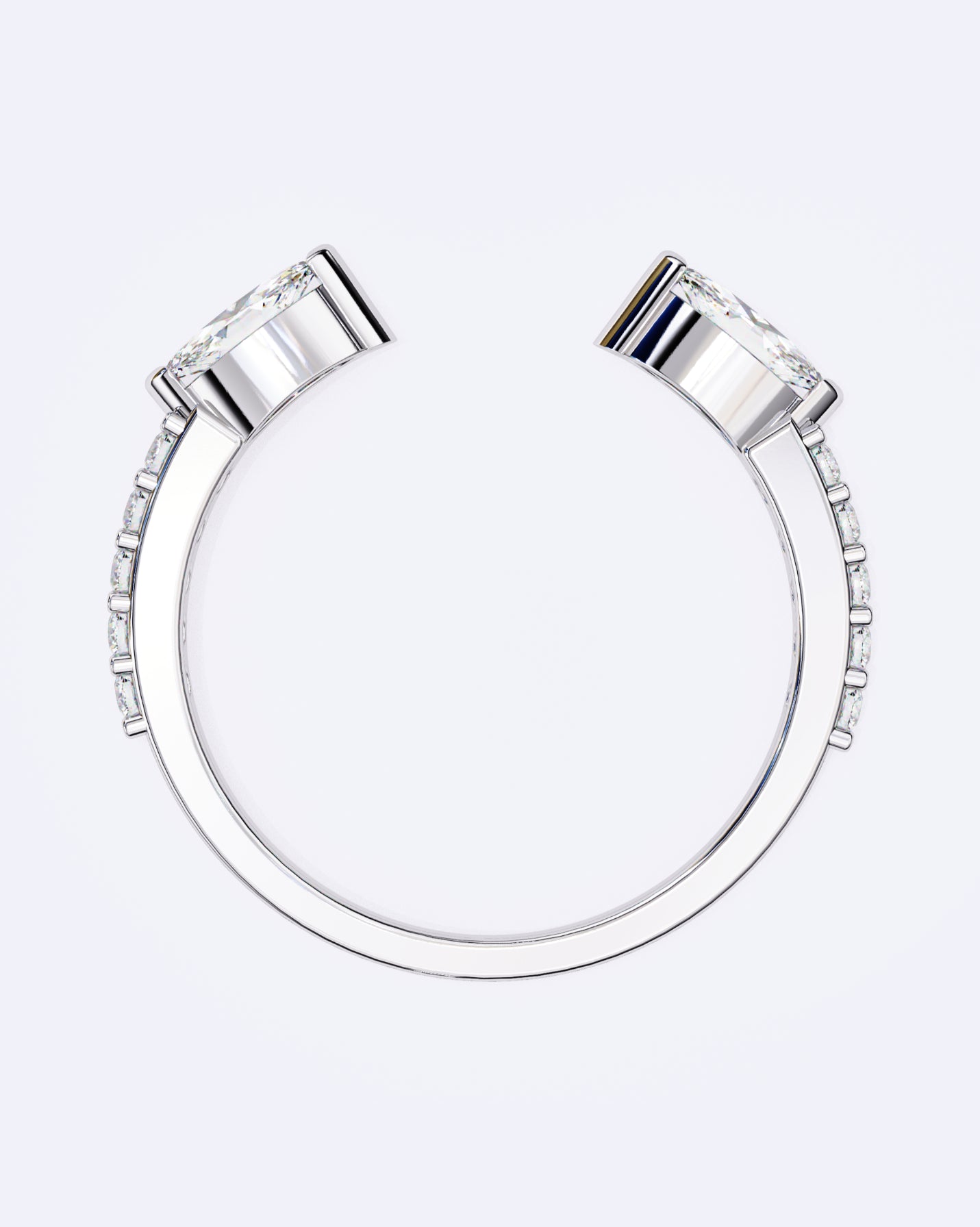 Marquise Glimmer Open Band