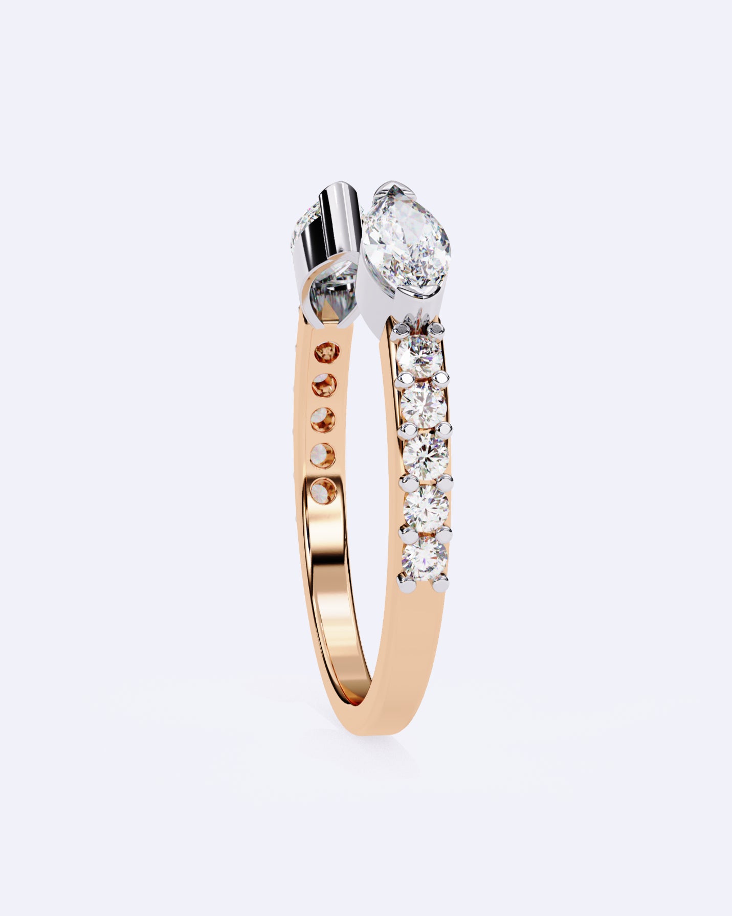 Marquise Glimmer Open Band