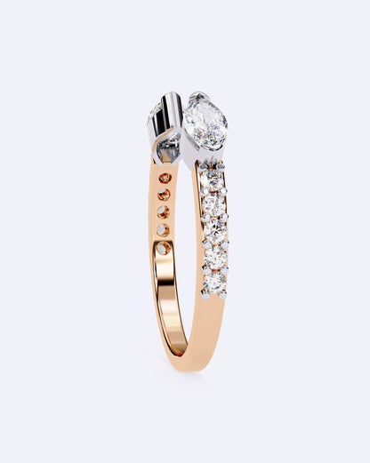 Marquise Glimmer Open Band