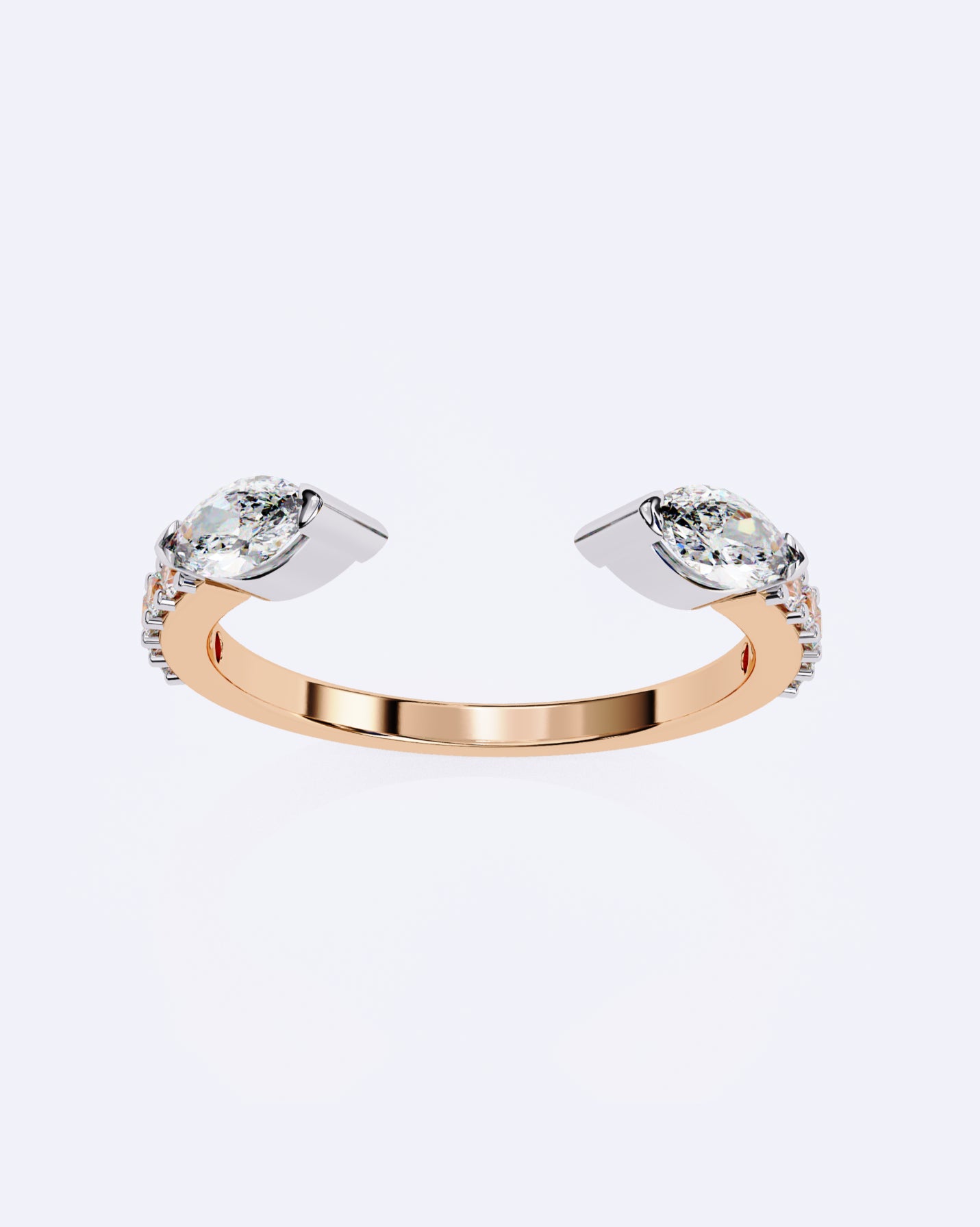 Marquise Glimmer Open Band