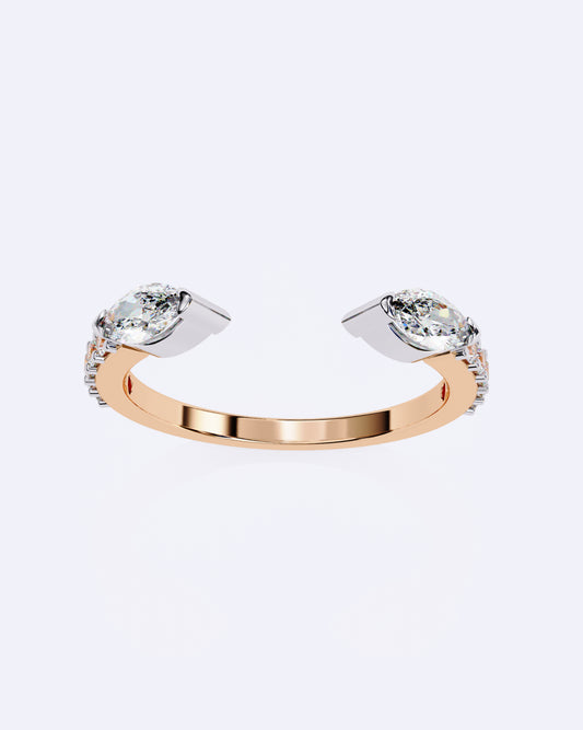 Marquise Glimmer Open Band