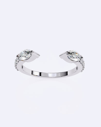 Marquise Glimmer Open Band