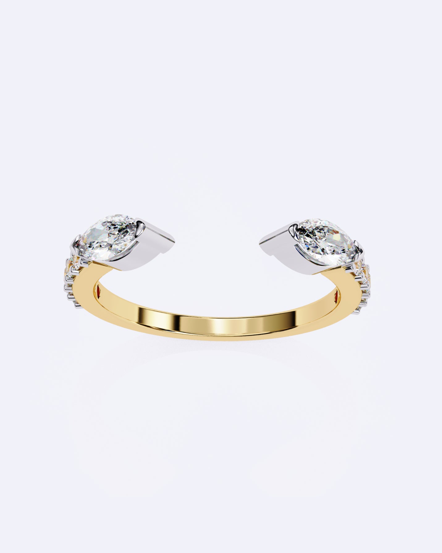 Marquise Glimmer Open Band
