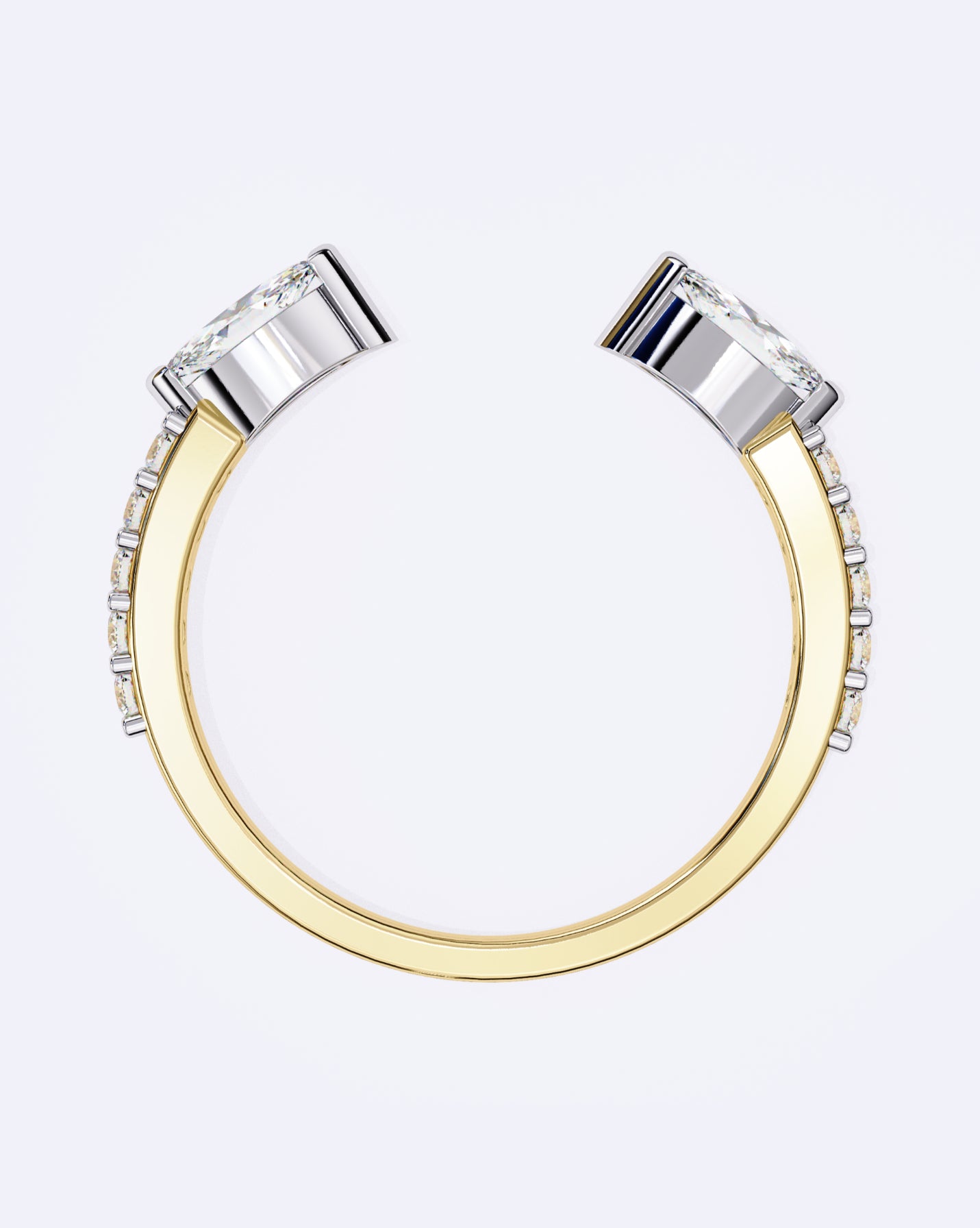 Marquise Glimmer Open Band