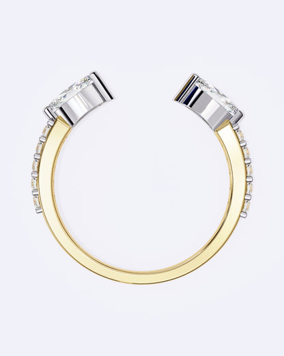 Marquise Glimmer Open Band