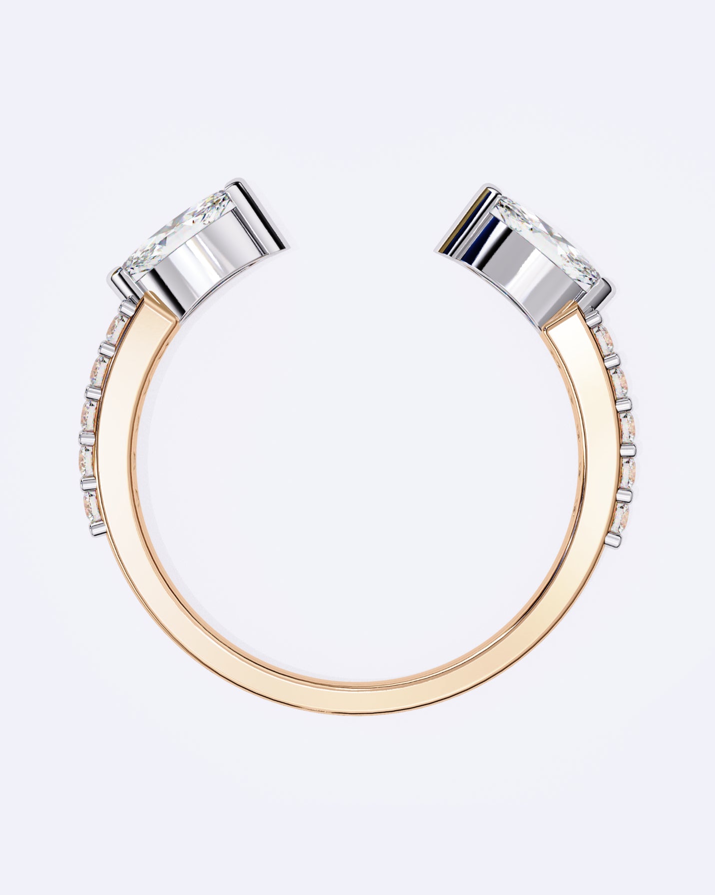 Marquise Glimmer Open Band