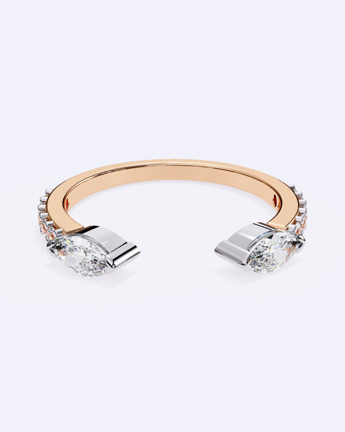 Marquise Glimmer Open Band