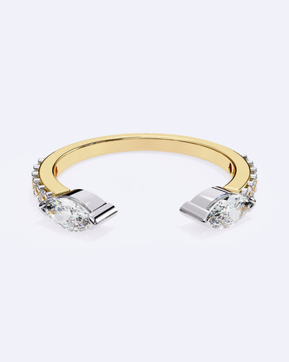 Marquise Glimmer Open Band