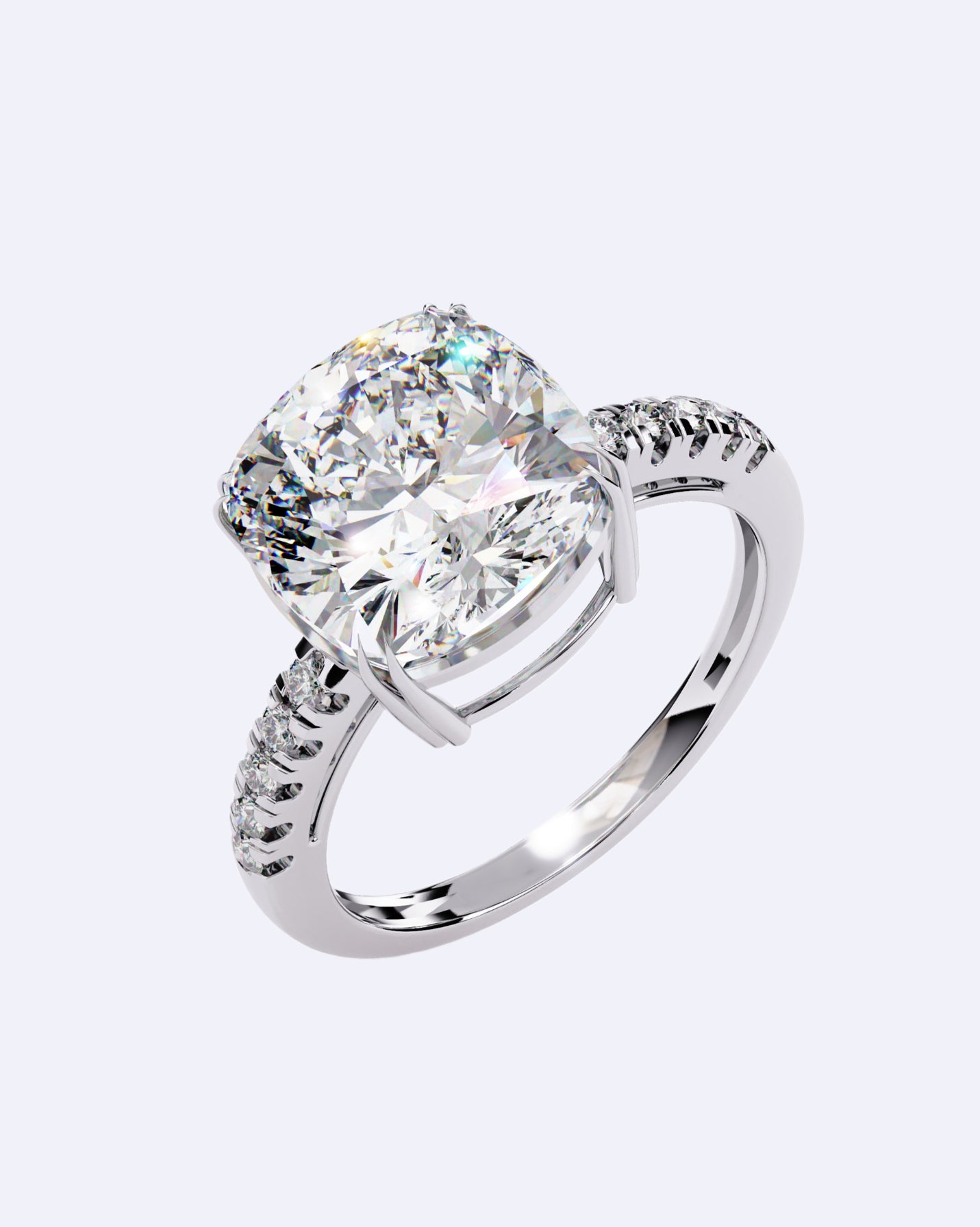 Royal Cushion Luxe Ring