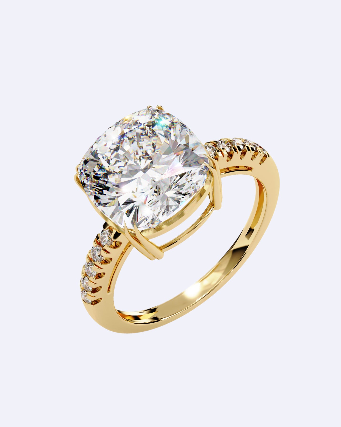 Royal Cushion Luxe Ring