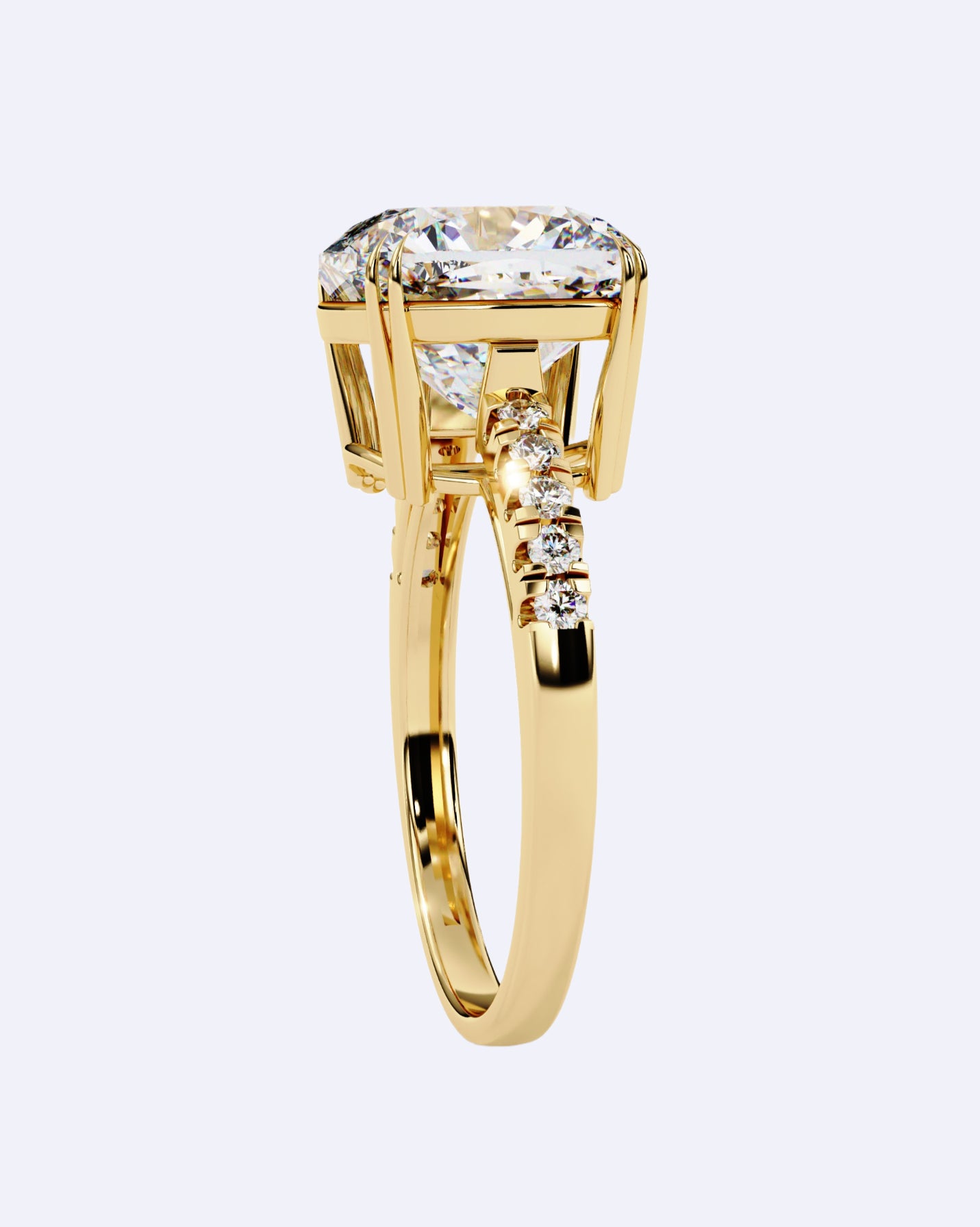 Royal Cushion Luxe Ring