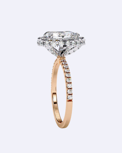 Royal Tear-Drop Diamond Ring