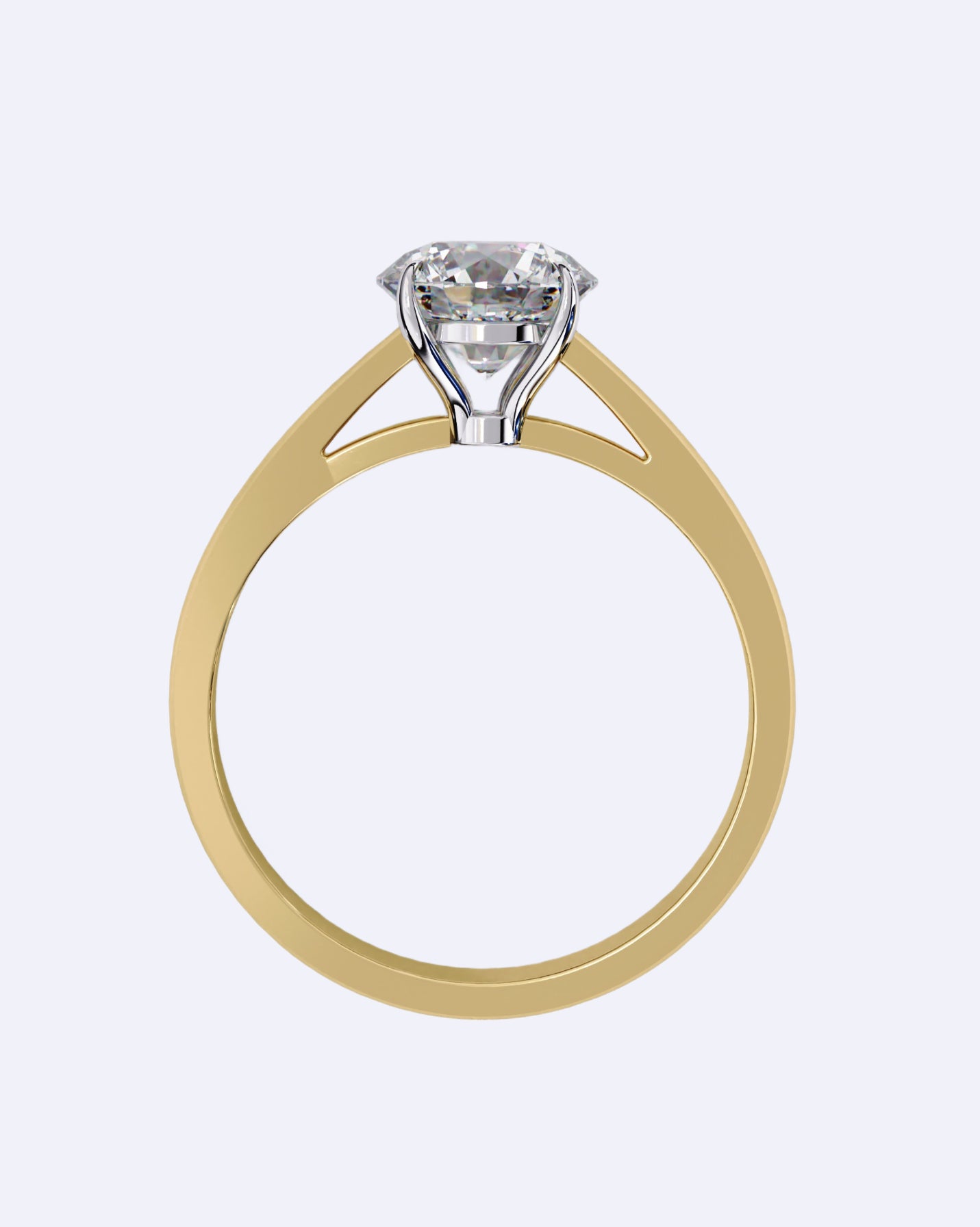 Eternal Round Solitaire Ring