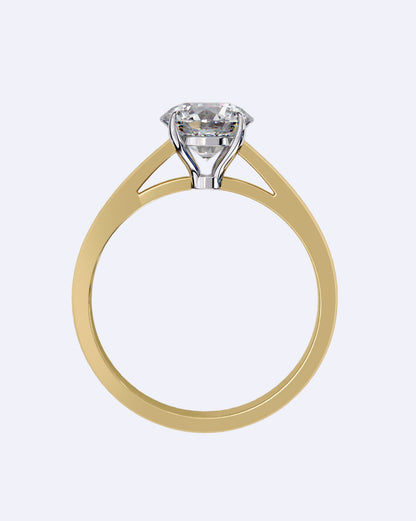 Eternal Round Solitaire Ring
