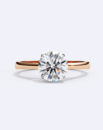 Eternal Round Solitaire Ring