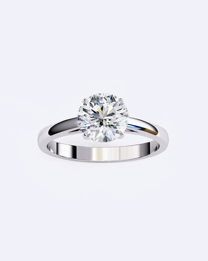 Eternal Round Solitaire Ring