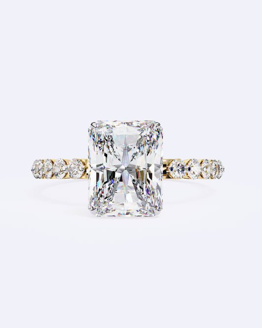 Princess Cut Royal Sparkle Ring