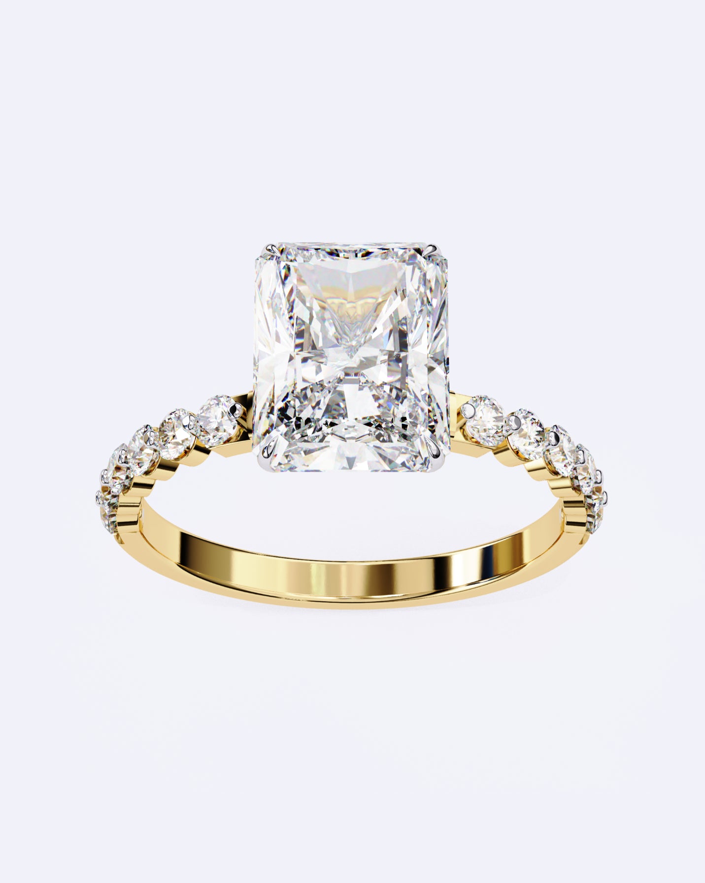 Princess Cut Royal Sparkle Ring