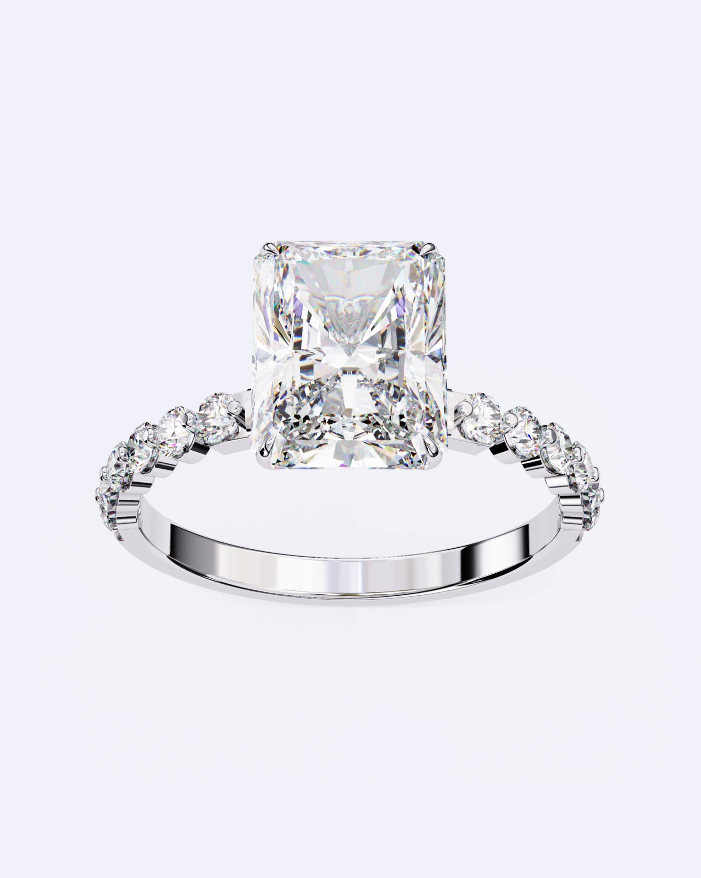 Princess Cut Royal Sparkle Ring