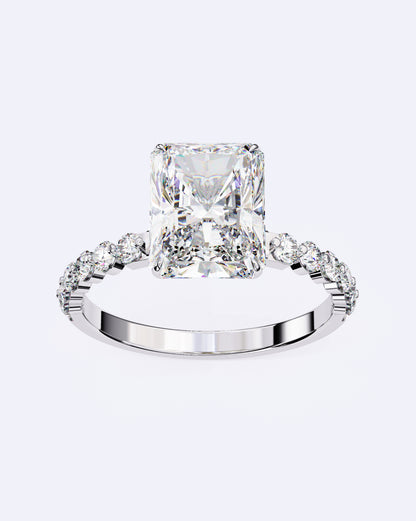 Princess Cut Royal Sparkle Ring