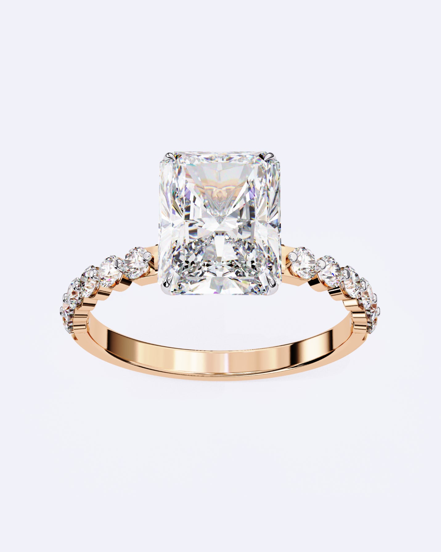 Princess Cut Royal Sparkle Ring