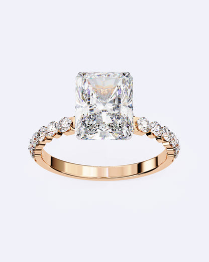 Princess Cut Royal Sparkle Ring
