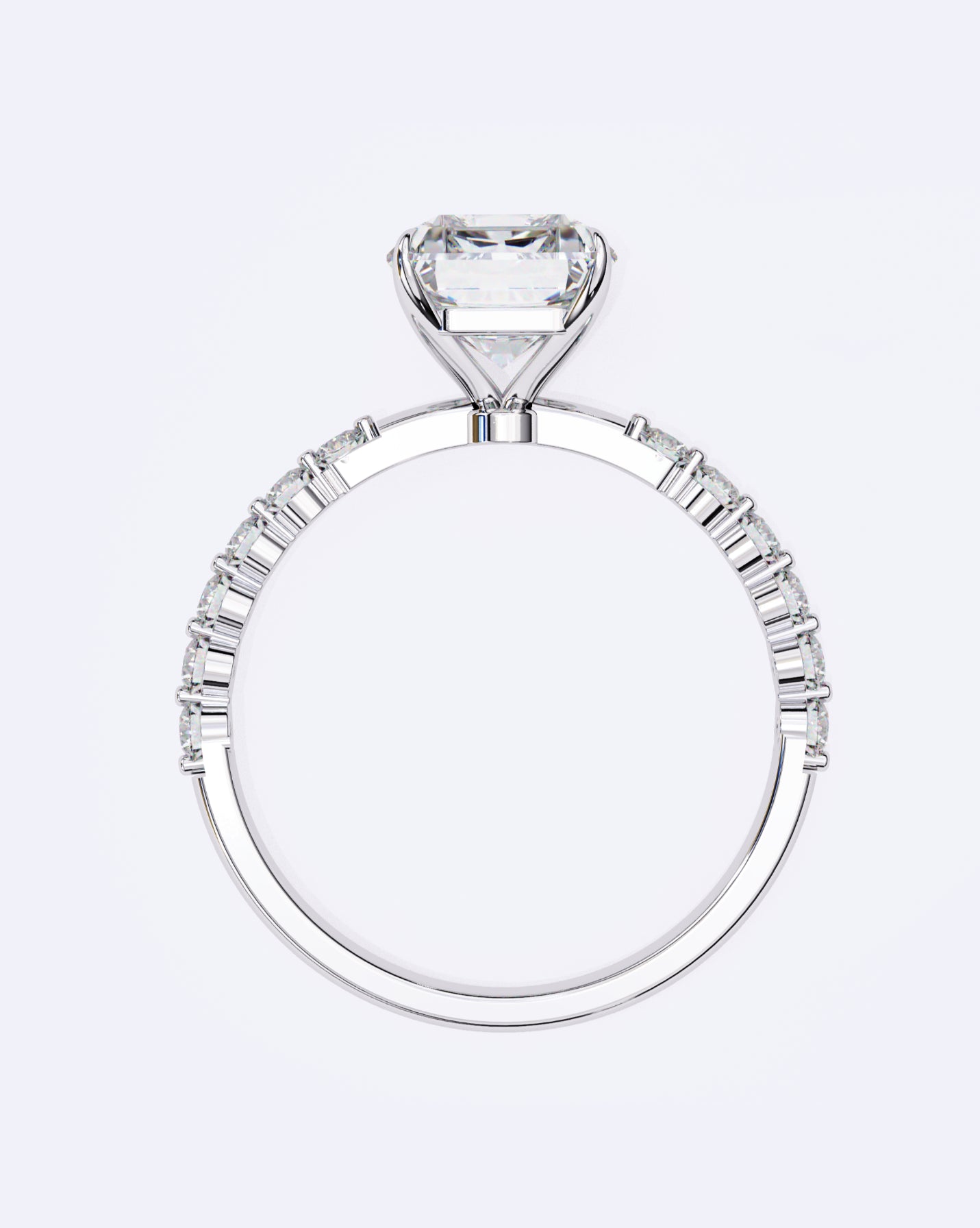 Princess Cut Royal Sparkle Ring