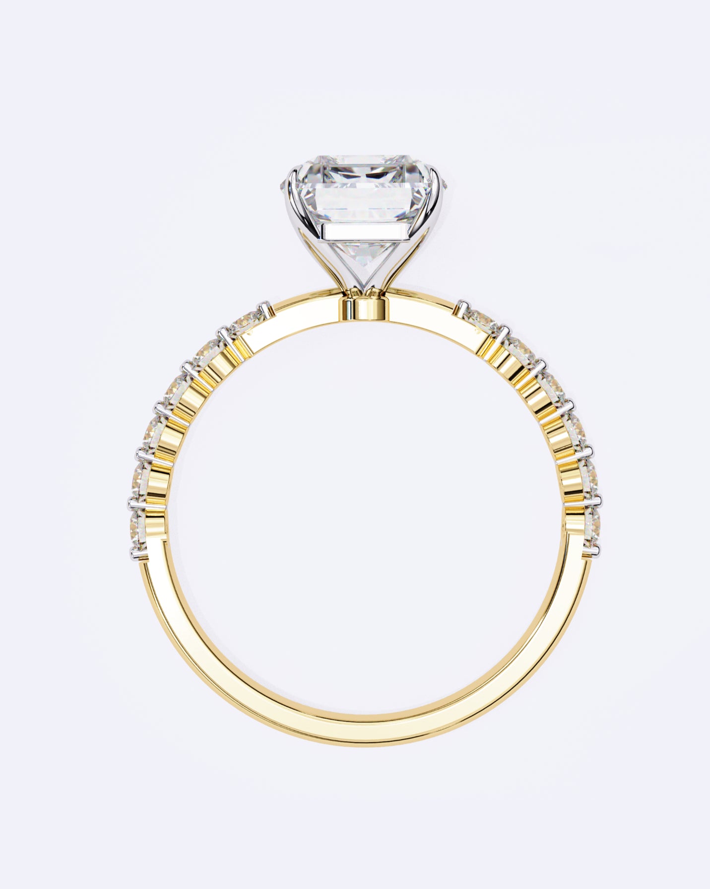 Princess Cut Royal Sparkle Ring