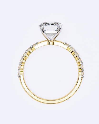 Princess Cut Royal Sparkle Ring