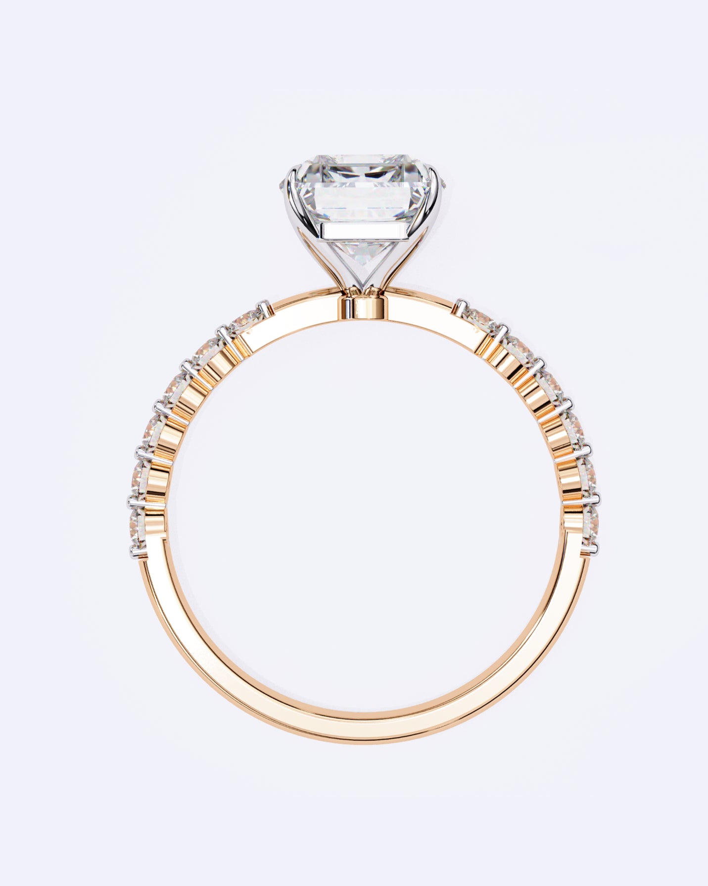 Princess Cut Royal Sparkle Ring