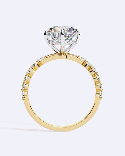 Solitaire Radiance Band