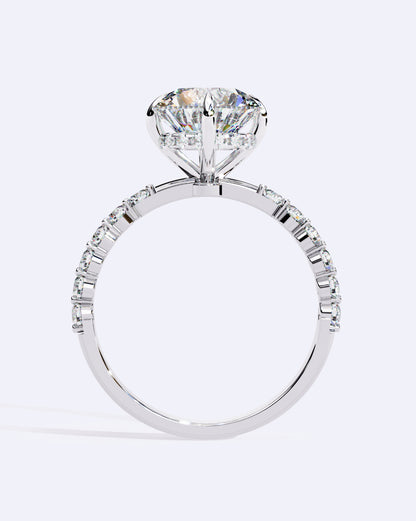 Solitaire Radiance Band