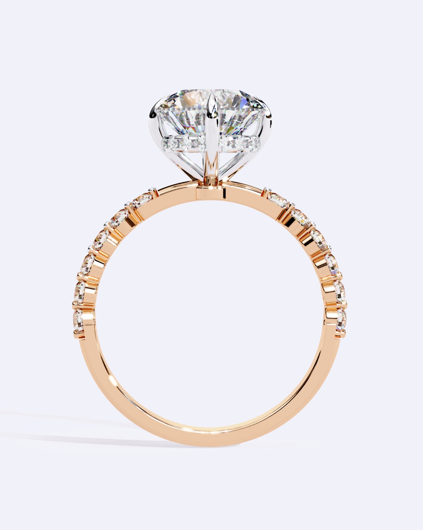 Solitaire Radiance Band